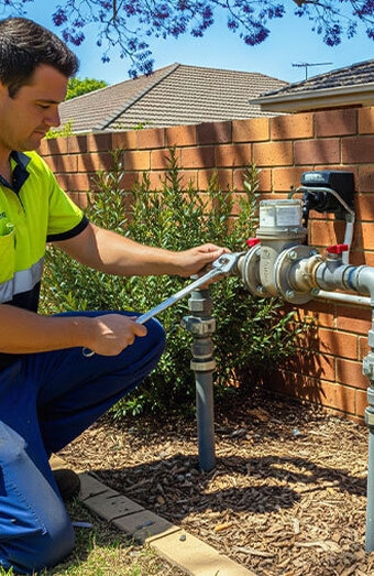 Plumber Gas Meter Adjustment